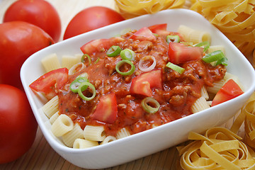 Image showing fresh pasta