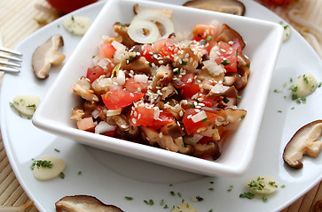 Image showing asian salad