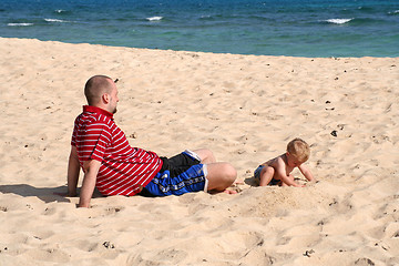 Image showing on the beach