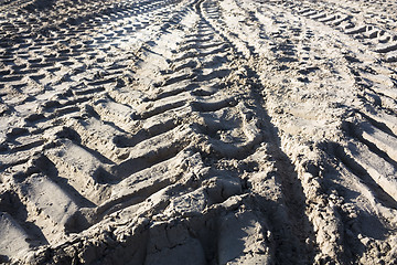 Image showing Caterpillar tracks