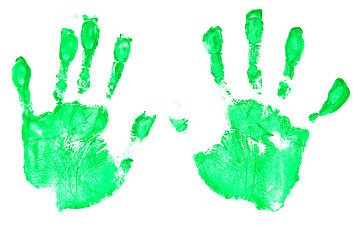 Image showing Handprints