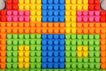 Image showing multi colored building blocks