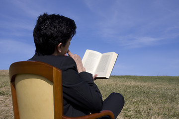 Image showing Reading