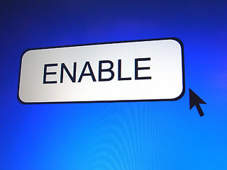 Image showing Enable Button