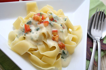 Image showing fresh pasta