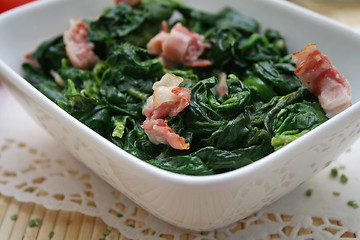 Image showing fresh spinach