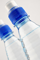 Image showing Bottles of water