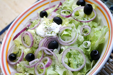 Image showing fresh salad