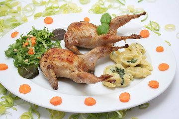 Image showing fresh quails