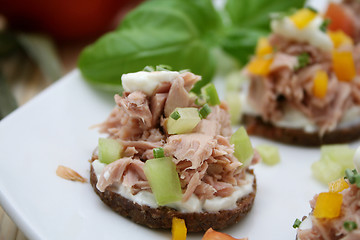 Image showing fingerfood