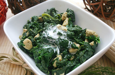 Image showing fresh spinach