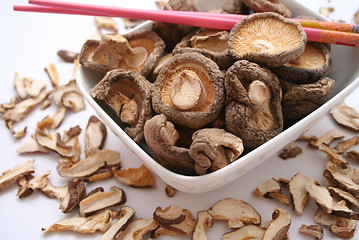 Image showing asian mushrooms