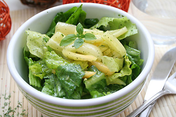 Image showing Fresh salad