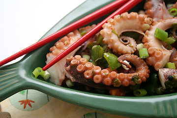 Image showing Octopus salad