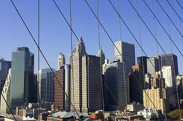 Image showing View of lower Manhattan