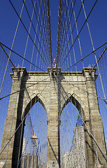 Image showing Brooklyn bridge