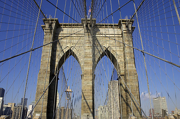 Image showing Brooklyn bridge