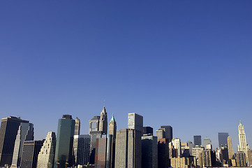 Image showing View of lower manhattan