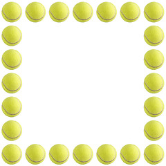 Image showing Tennis Ball Frame