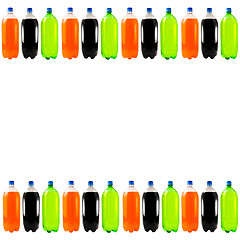 Image showing Soda Bottle Background