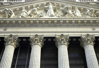 Image showing New york stock exchange building