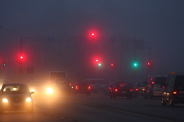 Image showing Foggy night