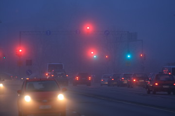 Image showing Foggy night