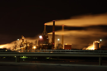 Image showing Factory smoke