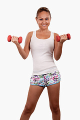 Image showing Exercising