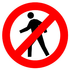 Image showing Do Not Enter