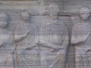 Image showing carving people