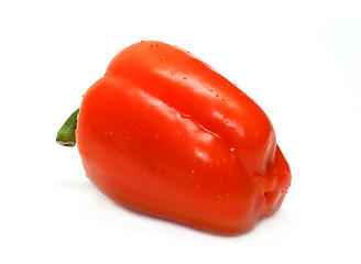 Image showing Orange bulgarian pepper part four