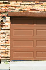 Image showing Garage Entrance Close Up