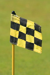 Image showing Golf Course Flag