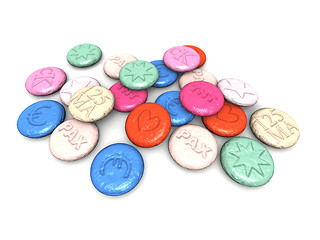 Image showing ecstasy pills