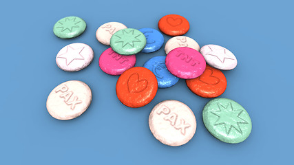 Image showing ecstasy pills