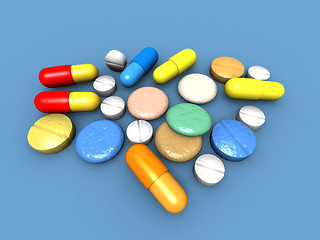 Image showing capsules and pills