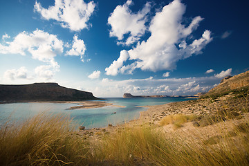 Image showing balos beach, crete, greece