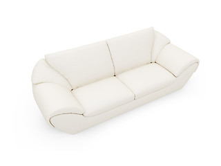 Image showing Couch over white