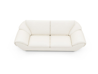 Image showing Couch over white