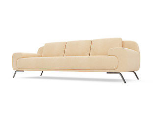 Image showing Couch over white