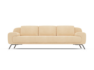 Image showing Couch over white