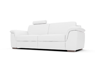 Image showing Couch over white