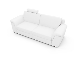 Image showing Couch over white