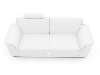 Image showing Couch over white