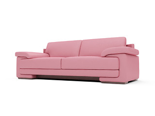 Image showing Couch over white