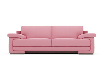 Image showing Couch over white