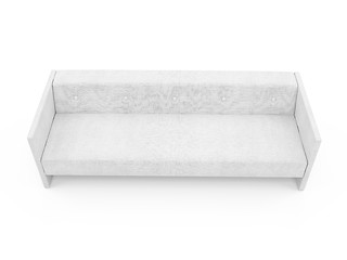 Image showing Couch over white