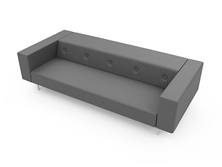 Image showing Couch over white