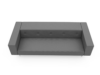 Image showing Couch over white